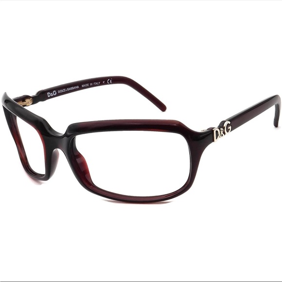 Dolce & Gabbana Accessories - Dolce Gabbana Sunglasses 2192 K74 Burgundy Wrap Made In Italy 62 mm